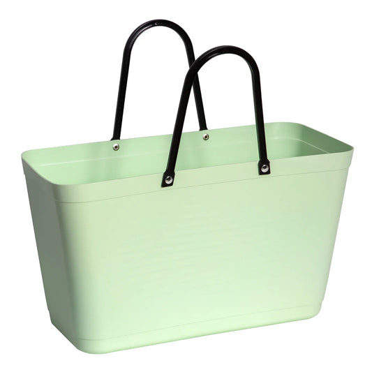 Large Light Green Hinza Bag - Green Plastic