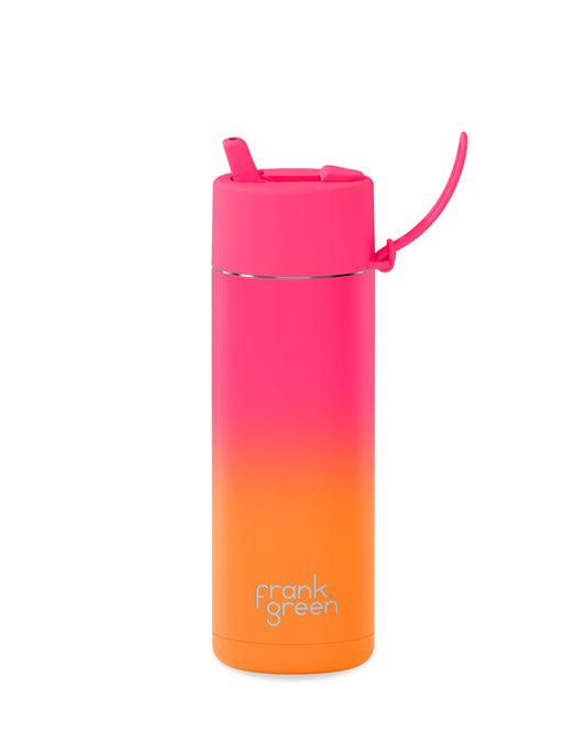 Frank Green 20oz Straw Bottle - Gradient Summer Sunset