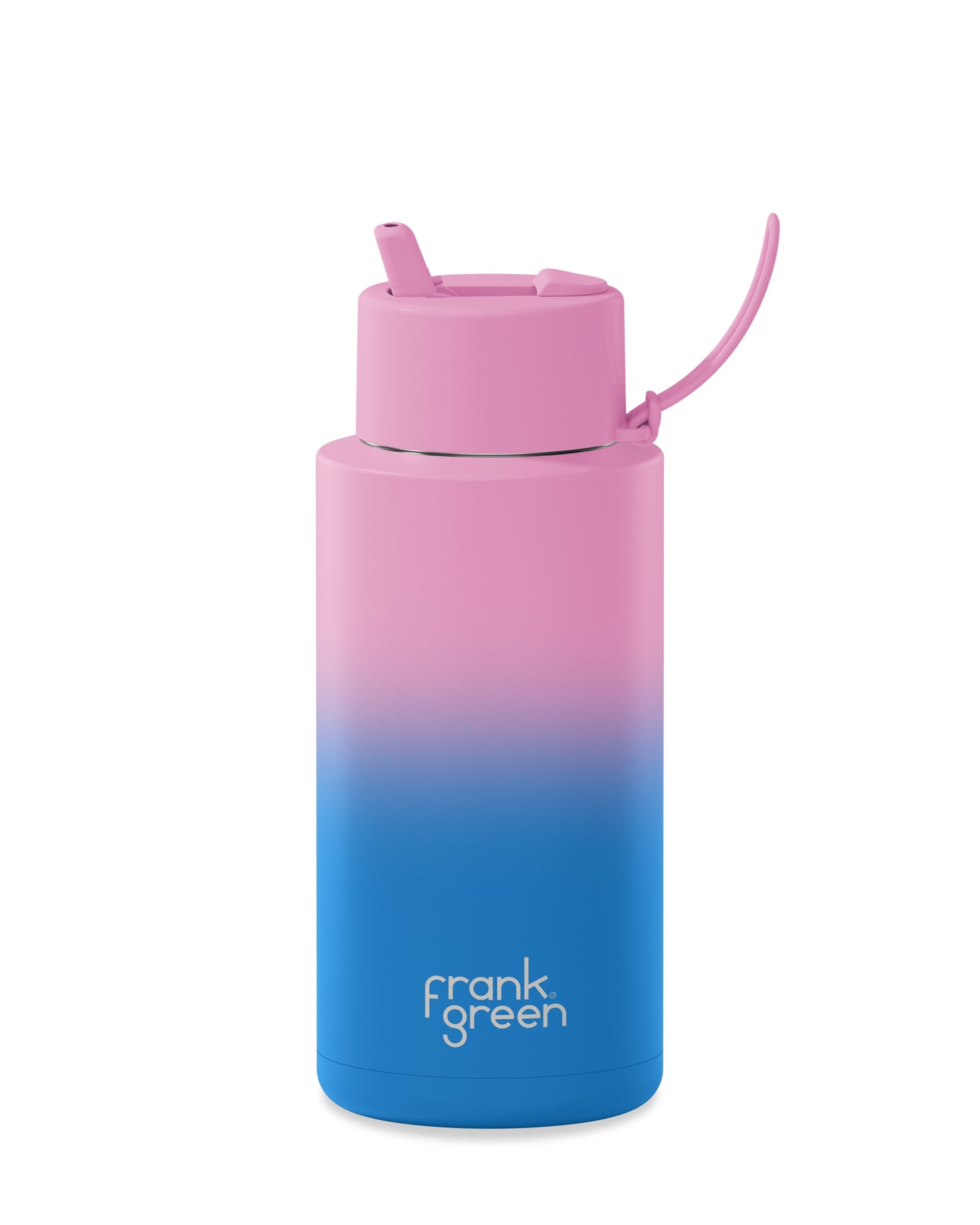 Frank Green 34oz Straw Bottle - Gradient Wild Orchid