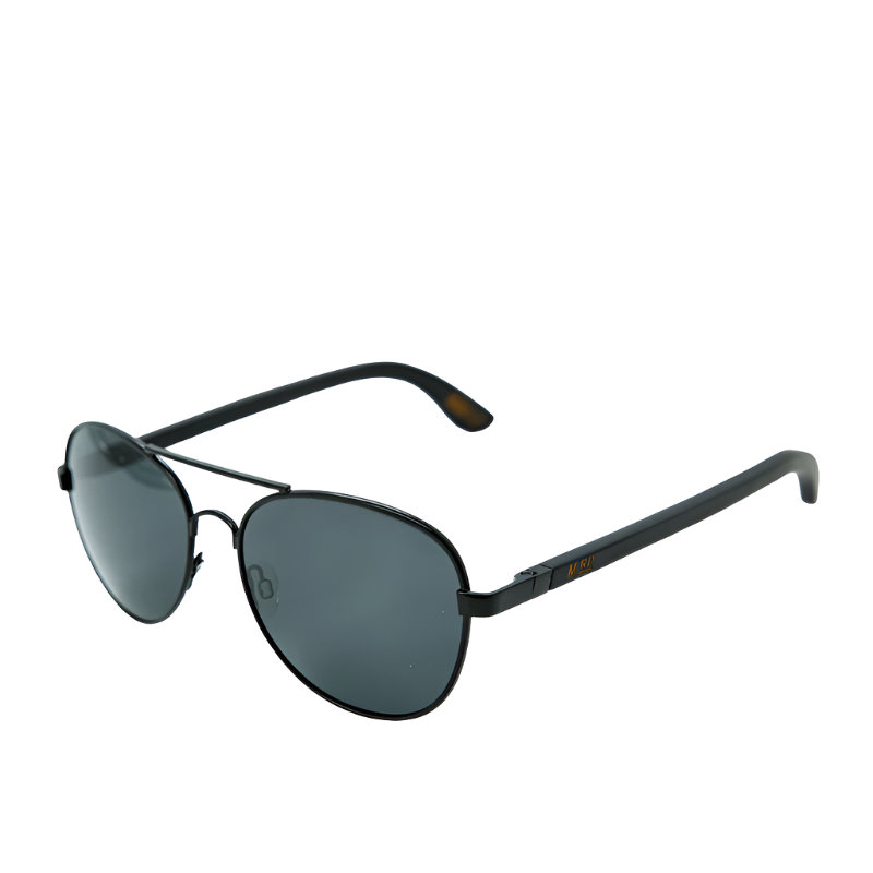 Black Aviator Sunglasses | Moana Road Sunglasses