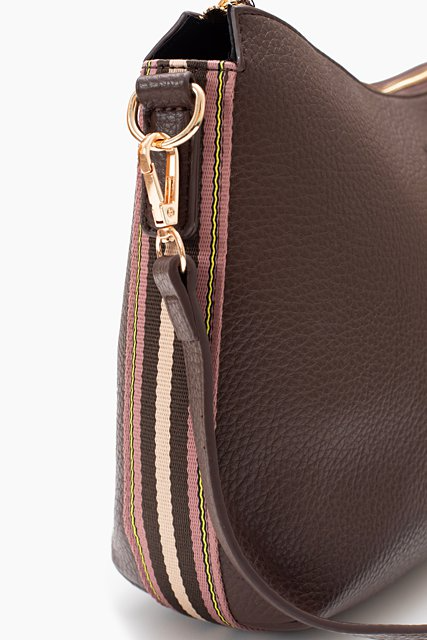 Alfie Bag - Chocolate & Blush | Antler NZ