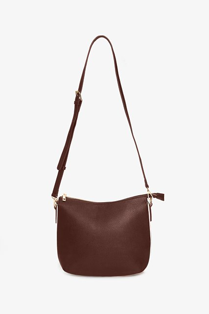 Alfie Bag - Chocolate & Blush | Antler NZ