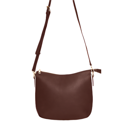 Alfie Bag - Chocolate & Blush | Antler NZ