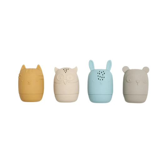 Silicone Bath Toys - Animals set of 4