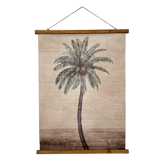 Vintage Palm Scene Print | Wall Art NZ | Avisons