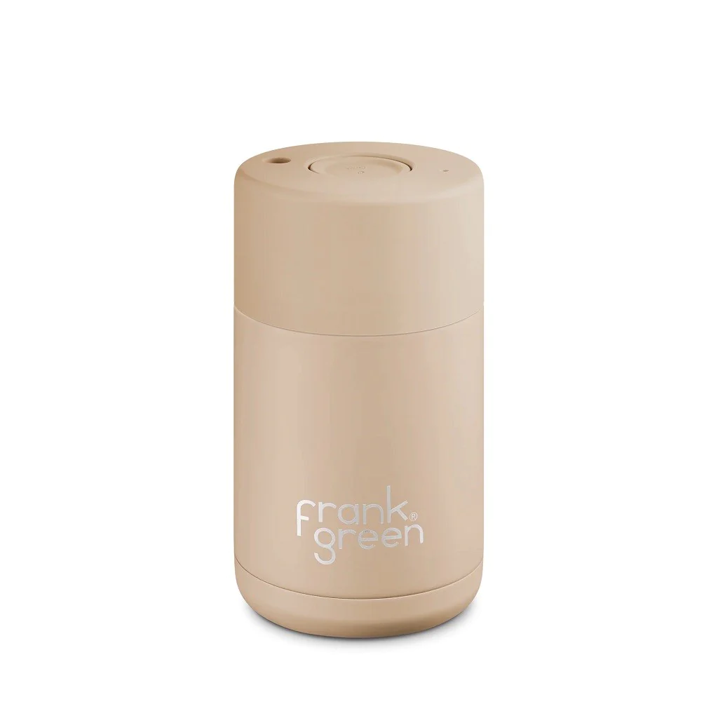 Frank Green 10oz Reusable Cup - Soft Stone | Avisons NZ