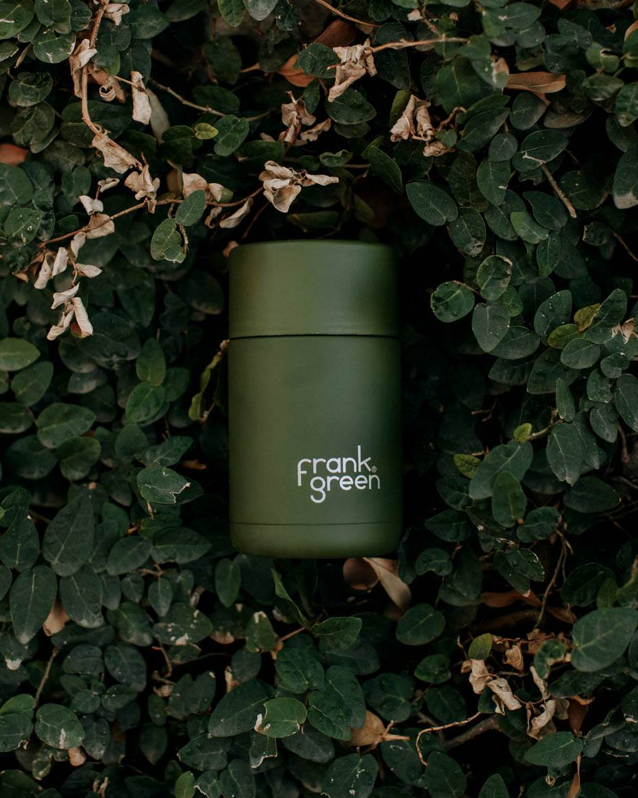 Frank Green 10oz Reusable Cup - Khaki | Avisons NZ