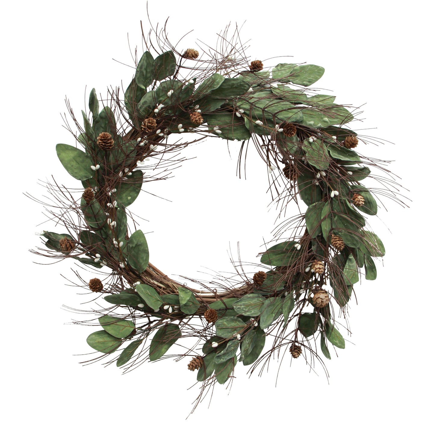 White Berry & Pinecone Wreath | French Country | Avisons