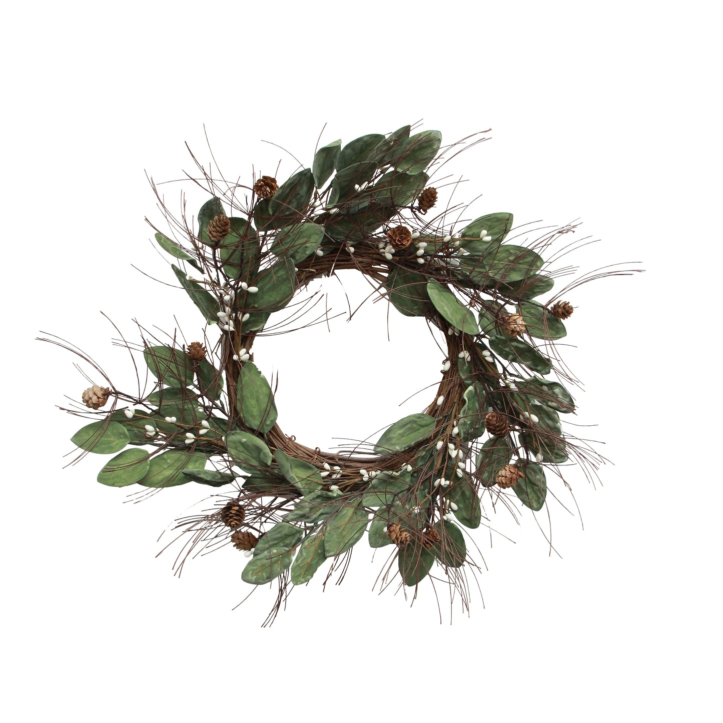 White Berry & Pinecone Wreath | French Country | Avisons