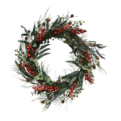 Foraged Red Berry Wreath | French Country | Avisons