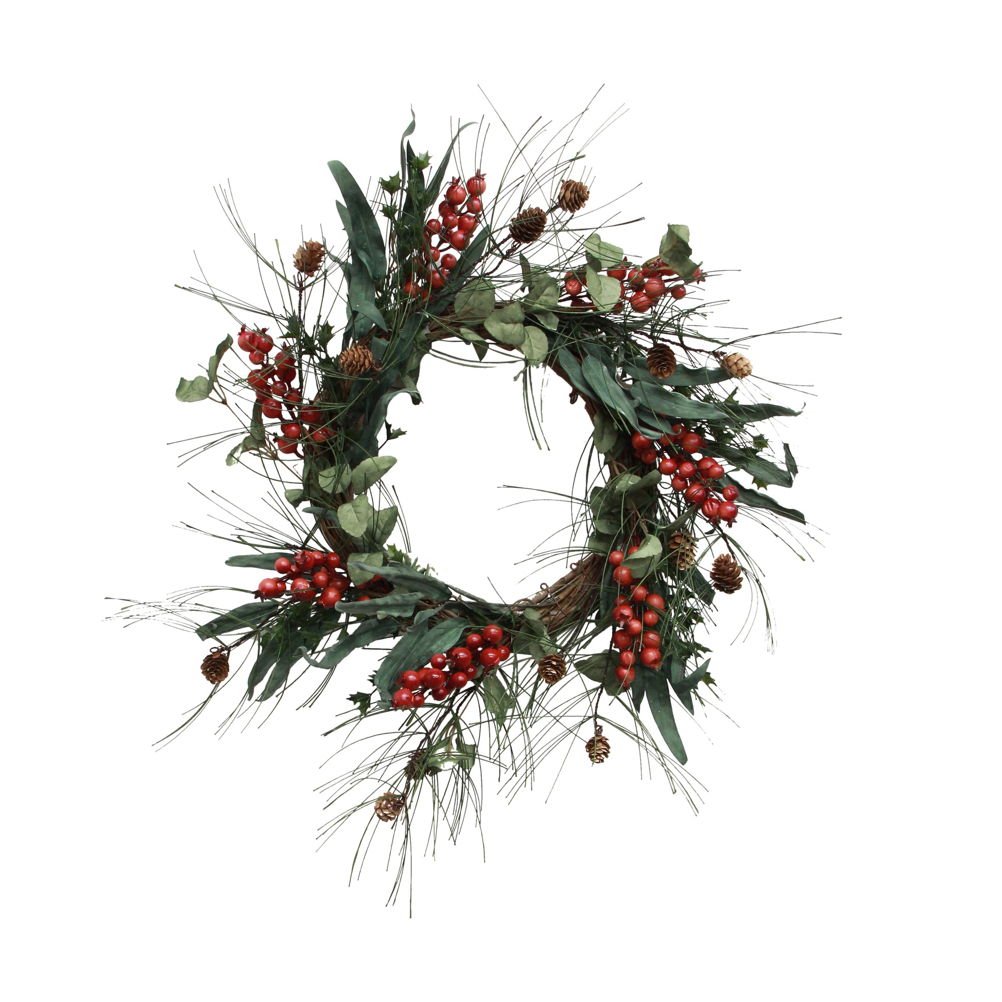 Foraged Red Berry Wreath | French Country | Avisons