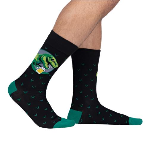 Men's Crew  Socks - Brewed to a T