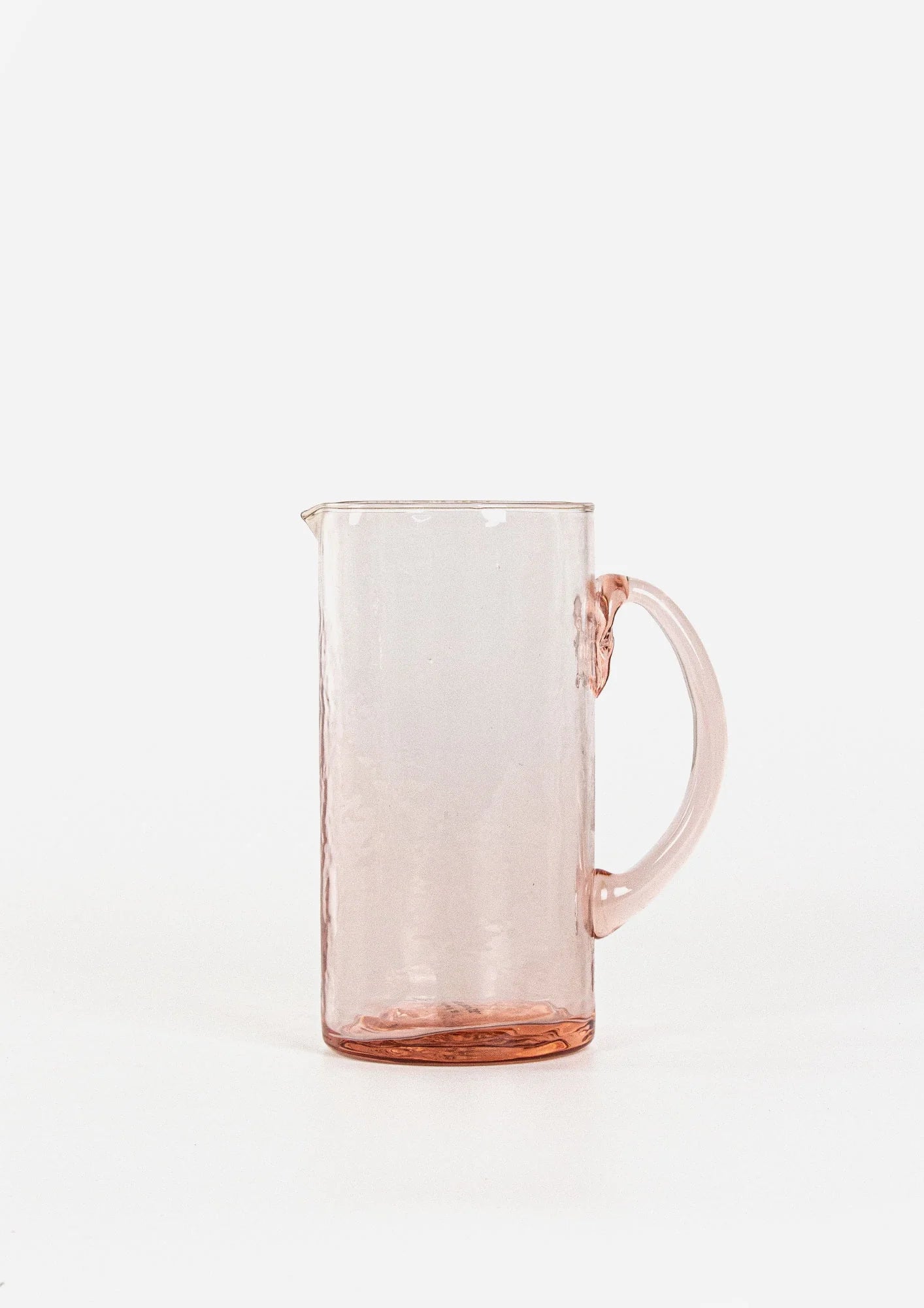 Glass Jug - Rose