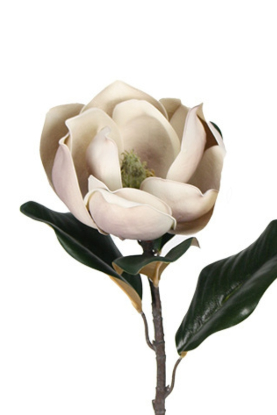 Vintage Magnolia Stem - Lt Mauve | Artificial Flowers NZ