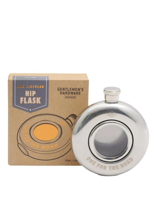 Circular Hip Flask 50oz