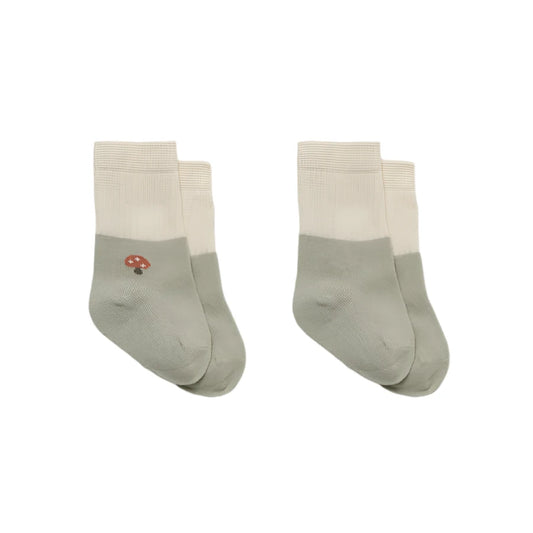 Socks set of 2 - Mushroom