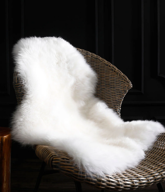 NZ Wool Sheepskin Rug - Ivory