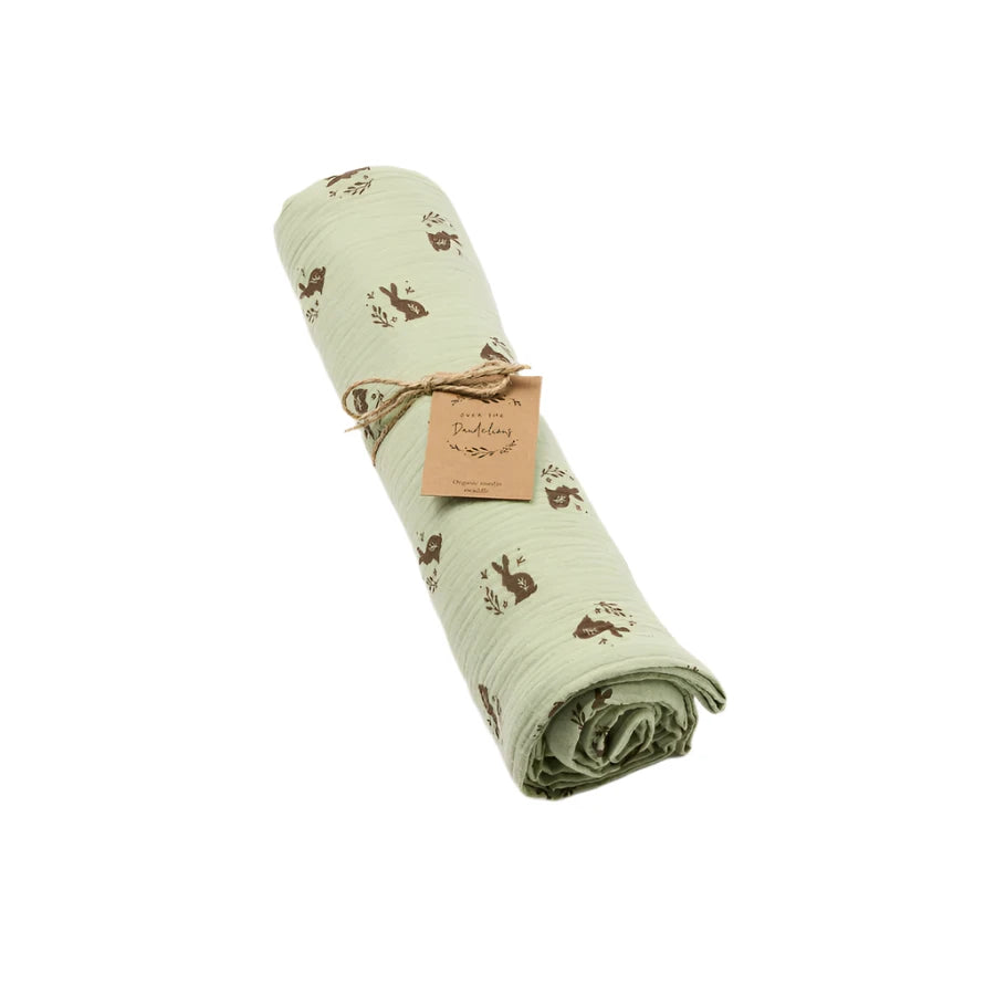 Swaddle Organic Muslin - Meadow