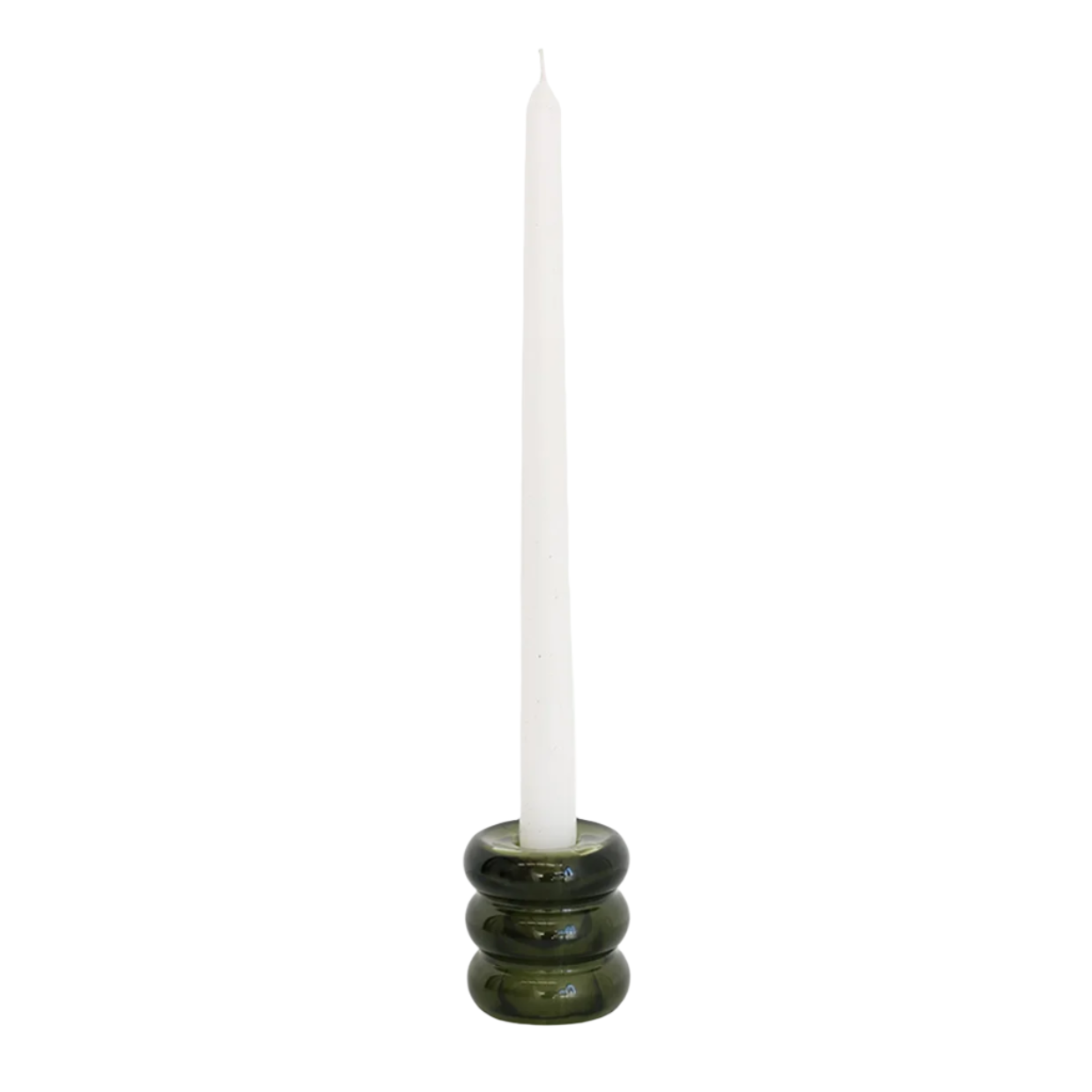 Verde Glass Candle Holder