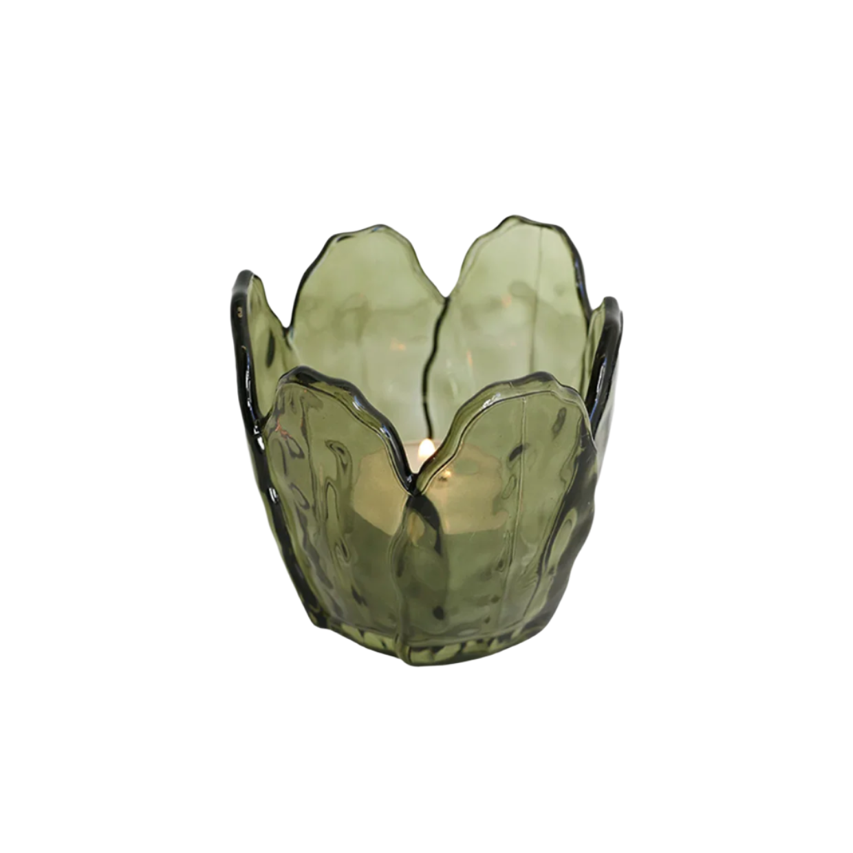 Floret Glass Candle Holder | CC Interiors | Avisons