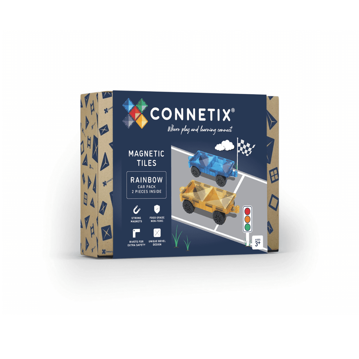 Connetix - Rainbow Car Pack 2 pc