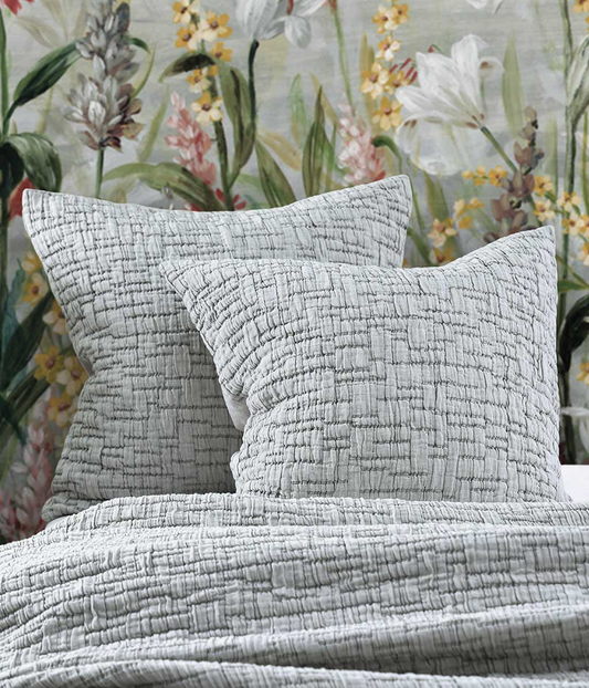 Livie Bedspread Euro Set - Moss | MM Linen