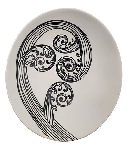 Ponga II Porcelain Bowl - White