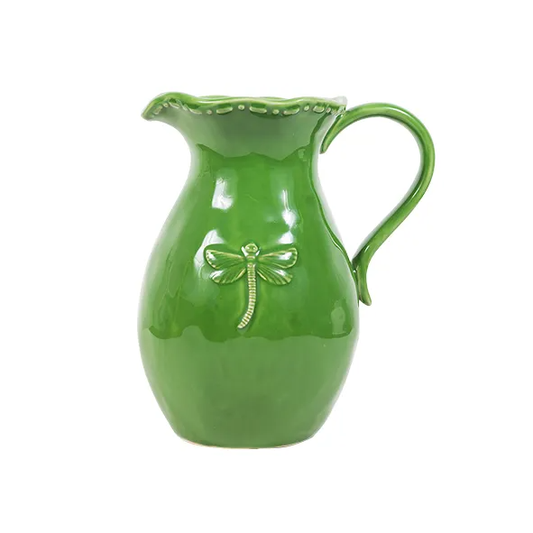 Dragonfly Green Jug - Small | French Country | Avisons