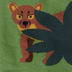 Men's Crew Socks - Madagascar Menagerie