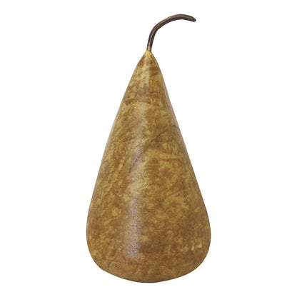 Large Marble Decorative Pear - Brown | CC Interiors | Avisons 